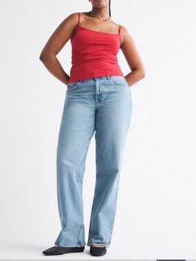 Abercrombie & Fitch Low Rise Baggy Jeans